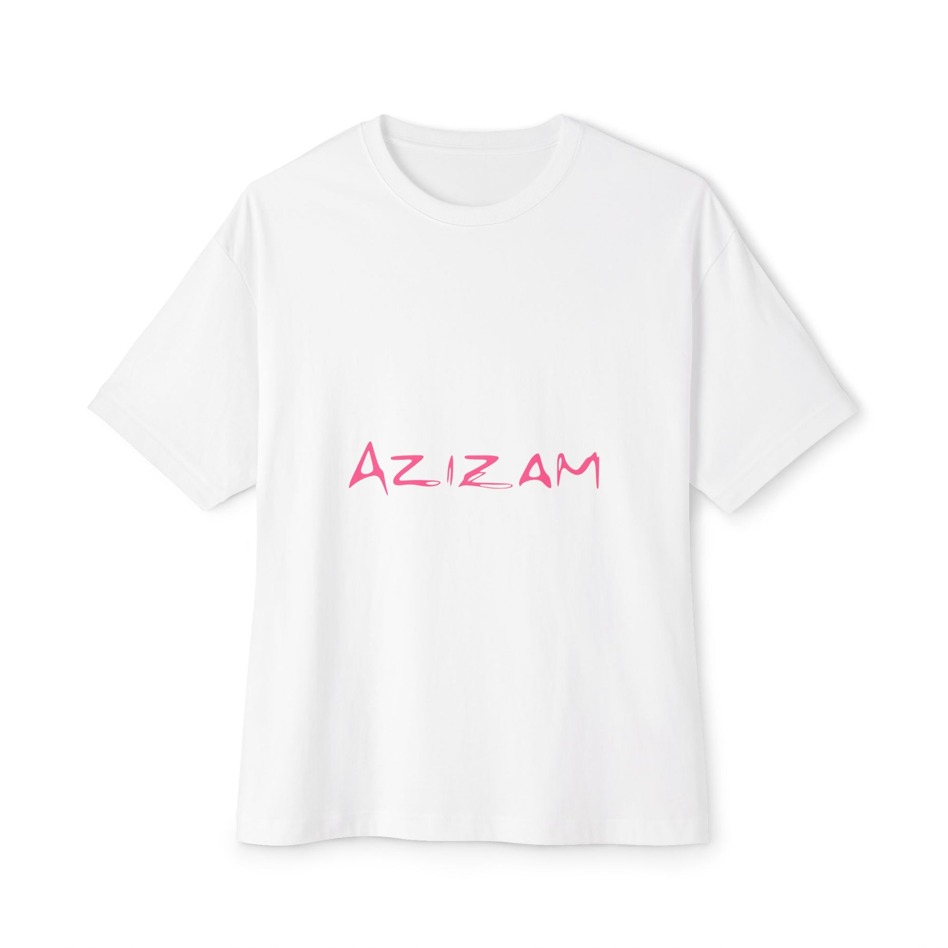 Handwritten Heart Doodle Oversized Boxy Tee Printify