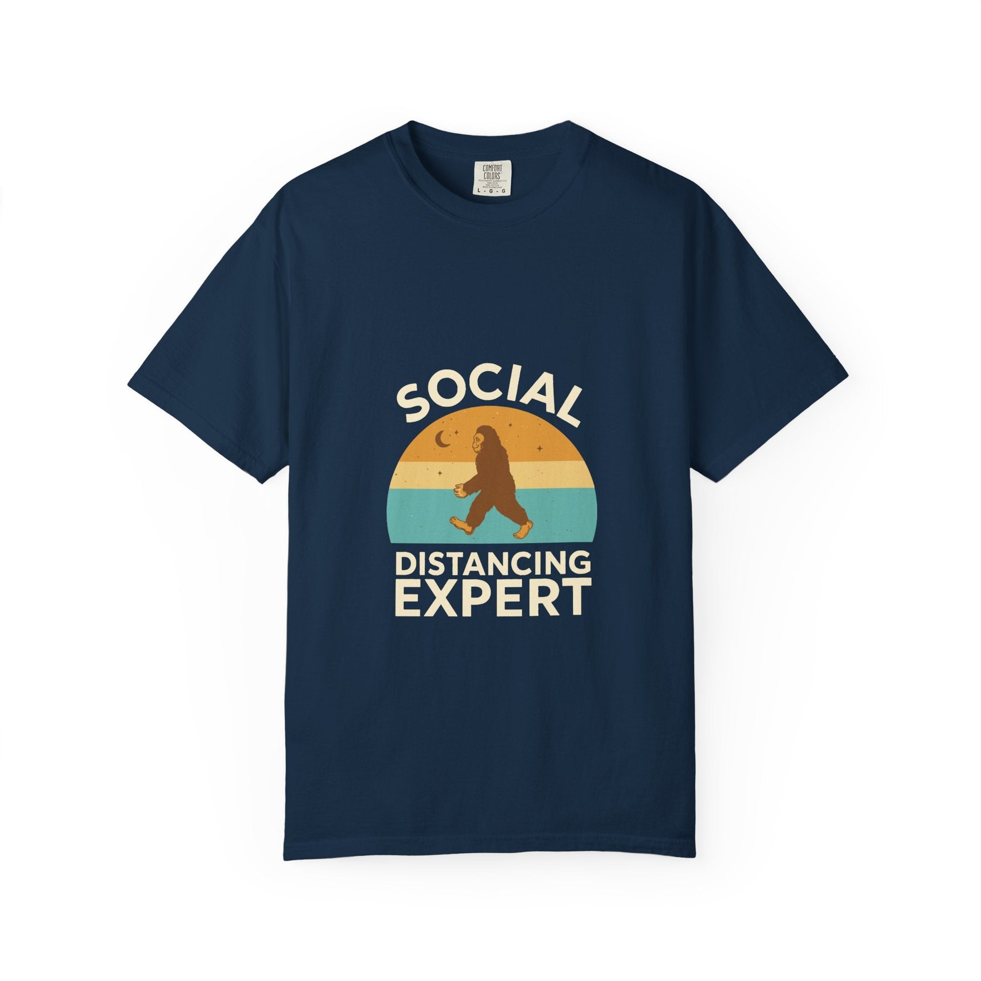 Dyed T-shirt – Snazzy Social Distance Edition Printify