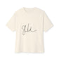 Outline Echo Unisex Oversized Boxy Tee Printify