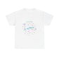 Neon Space Doodles Unisex Cotton Tee Printify