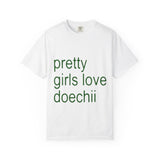 Green Text Statement Unisex Garment-Dyed T-shirt - snazzymerch