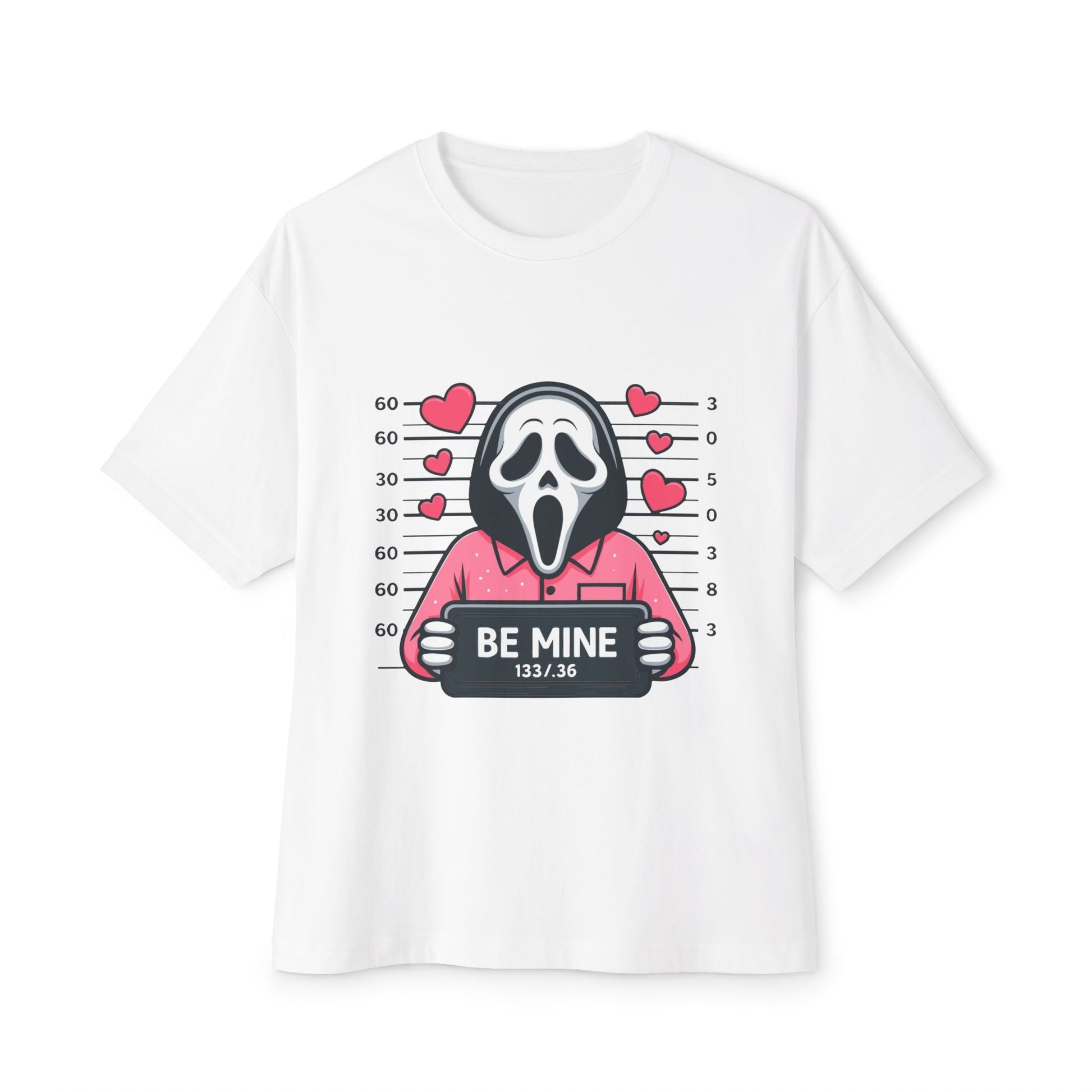 Oversized boxy Tee – Snazzy Be mine Edition Printify