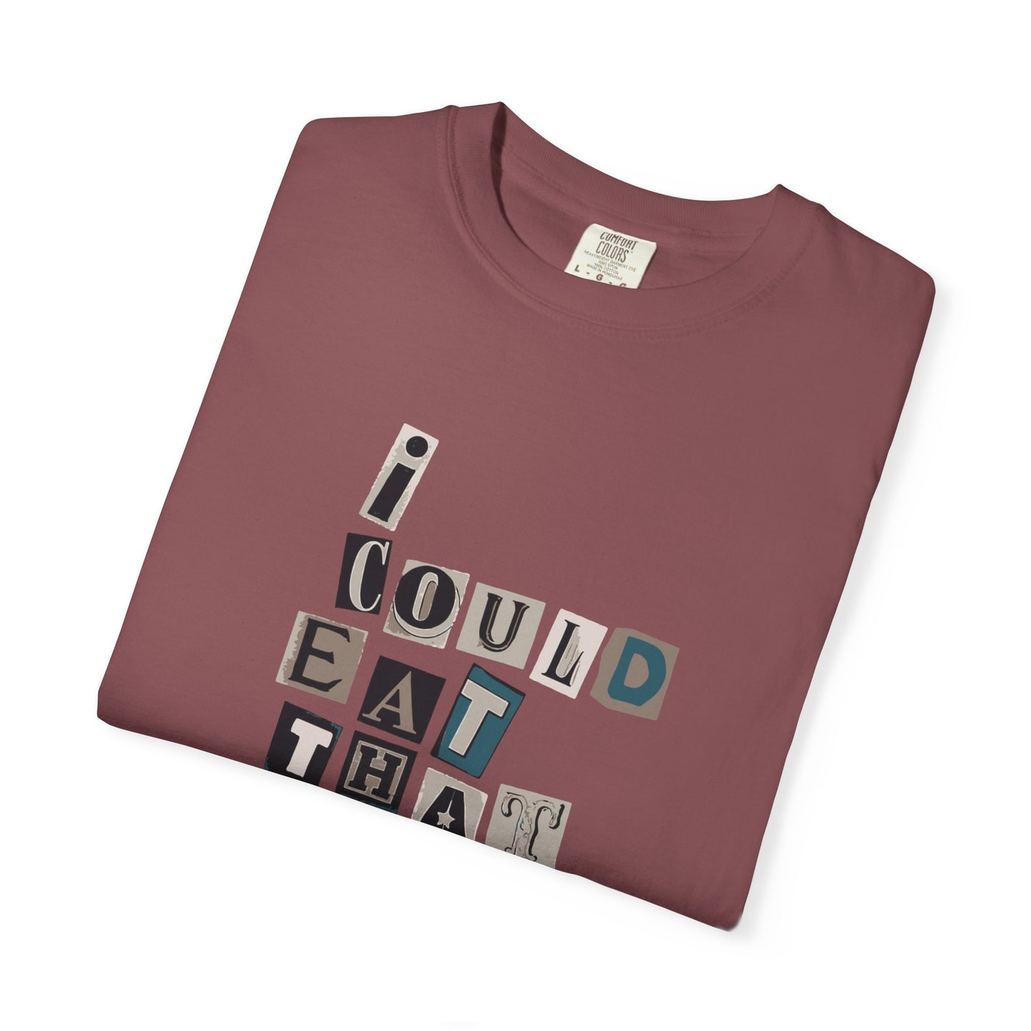 Billie Eilish Inspired Dyed T-shirt – Mixed Message Collage Edition Printify