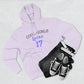 Love for 17 Graphic Three-Panel Fleece Hoodie - snazzymerch