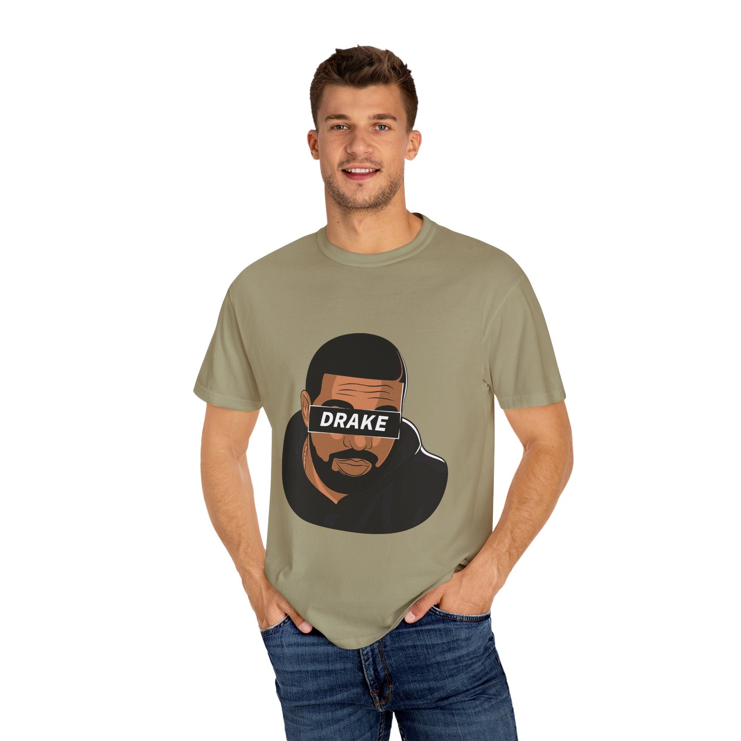 DRA-KE Vision Block Dyed Tshirt Printify