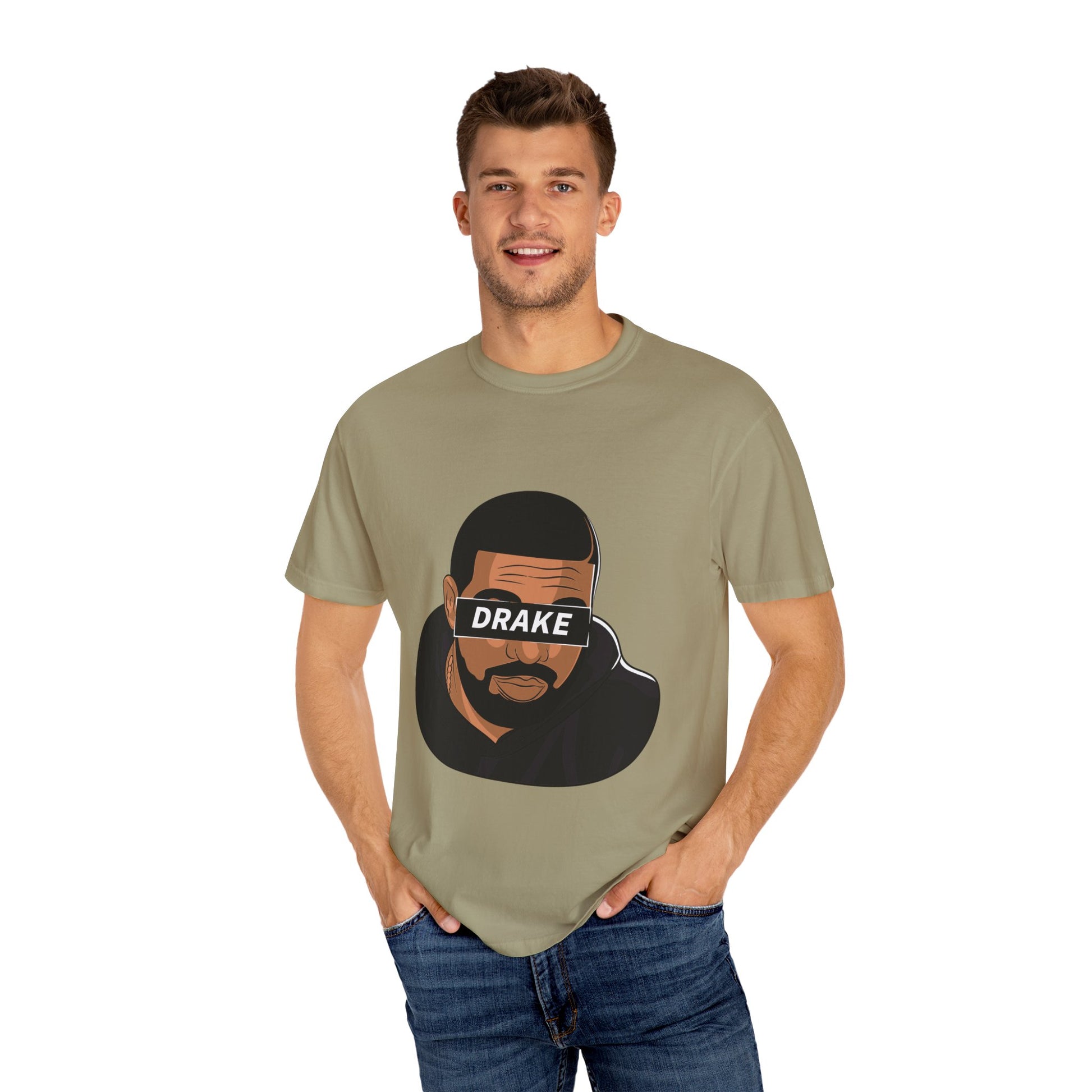 DRA-KE Vision Block Dyed Tshirt Printify