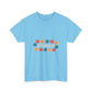 Retro Floral Groove Unisex Heavy cotton tee Printify
