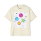 Color Pop Charm Patch Men's Heavy Oversized Tee - snazzymerch
