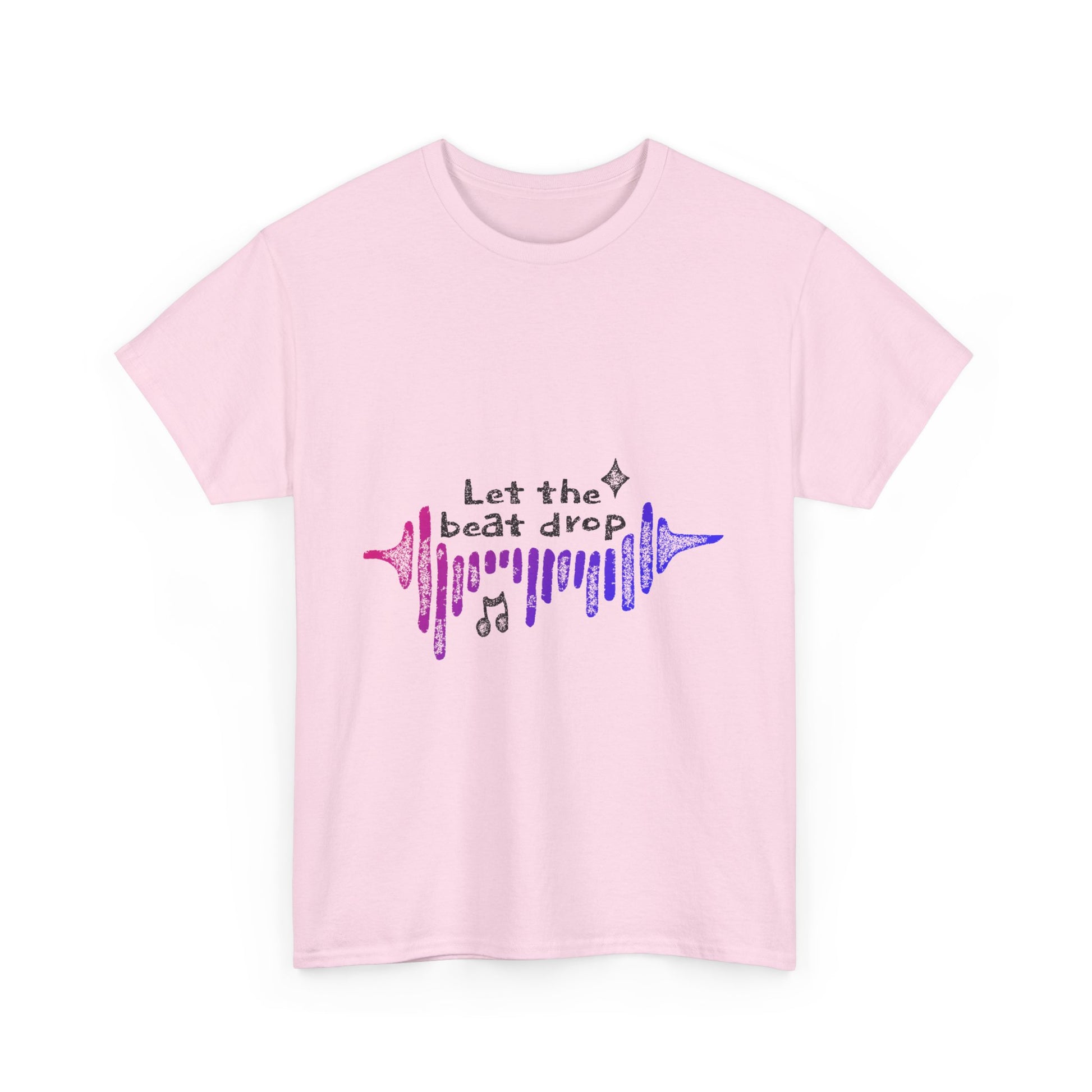Bold Beats Visualizer Unisex Heavy cotton tee Printify