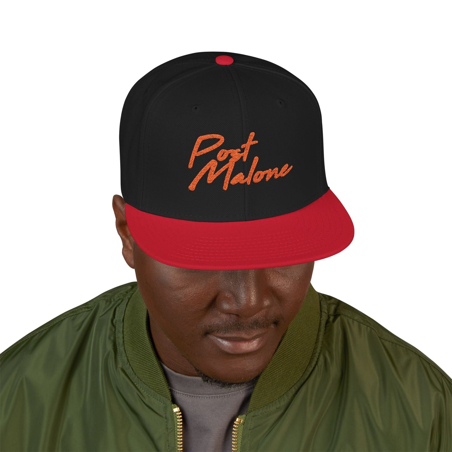 Snapback (Embroidery) – Post Malone Name Design Printify