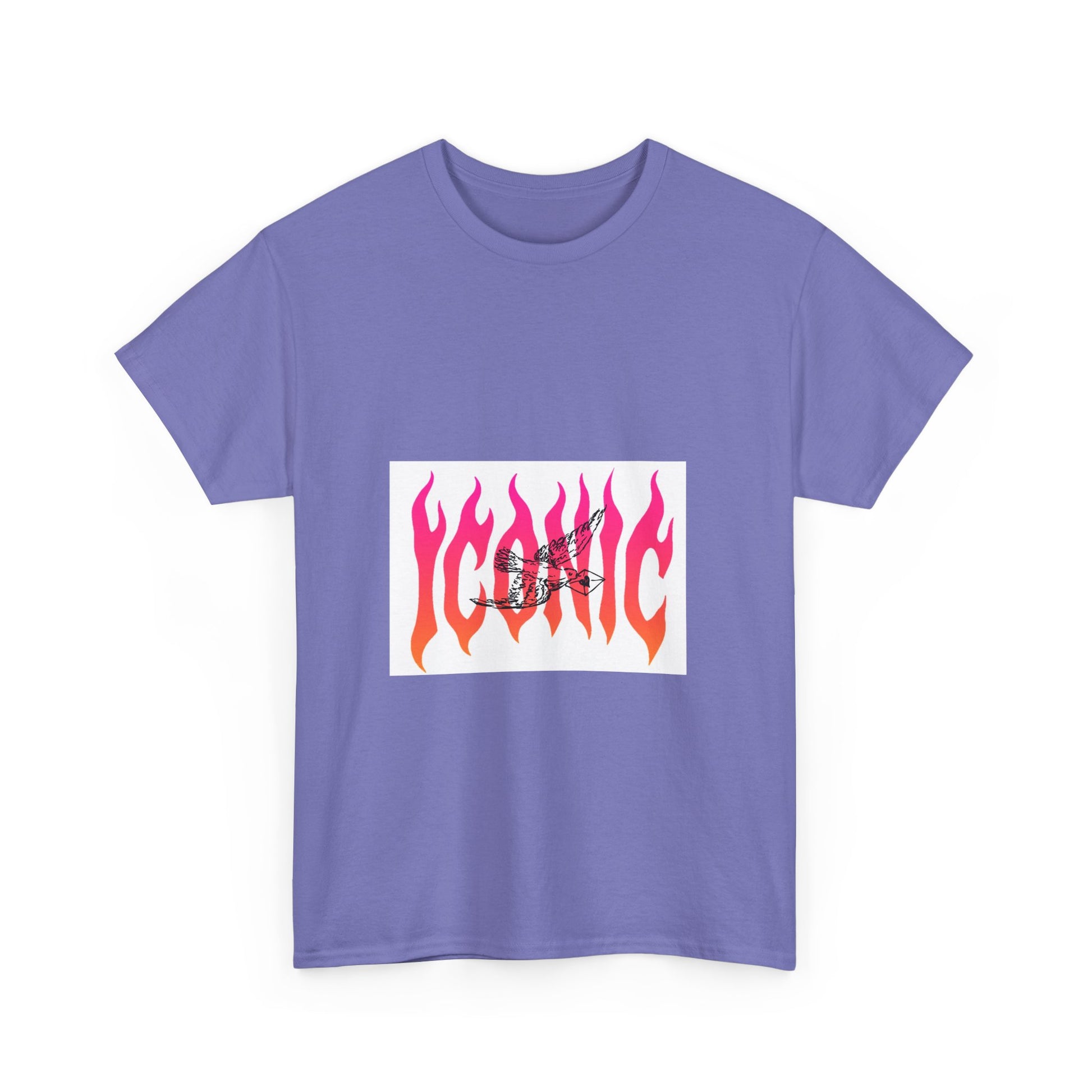 Flame Flight Iconic Unisex Heavy cotton tee Printify