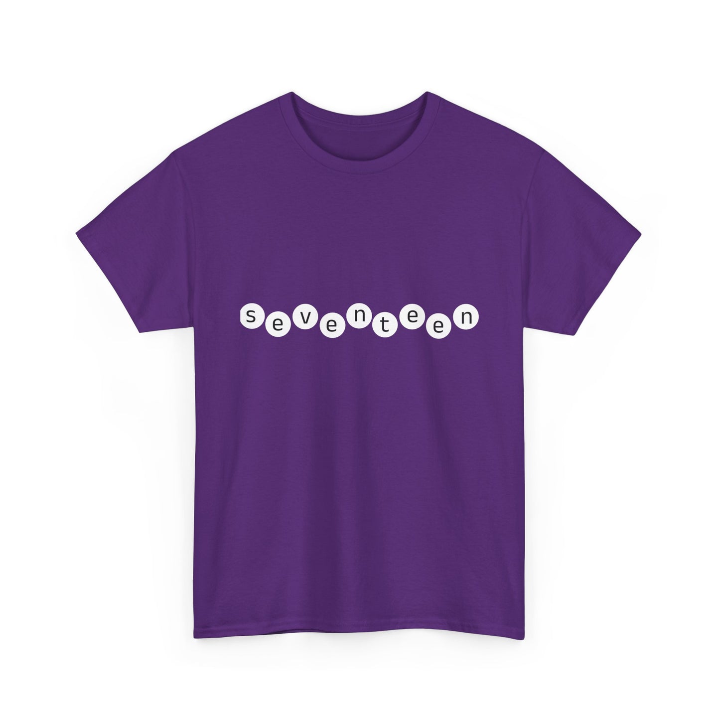 Minimal White Orbit Unisex Heavy Cotton Tee - snazzymerch