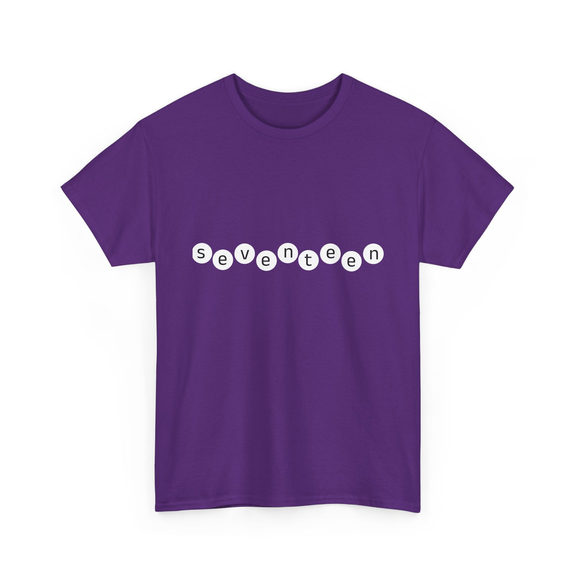 Minimal White Orbit Unisex Heavy Cotton Tee - snazzymerch