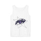 Purple Starry Eye-Dyed Tank Top Printify