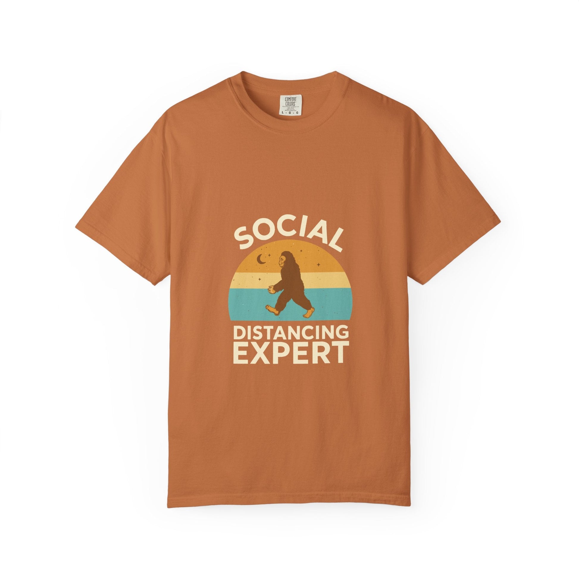 Dyed T-shirt – Snazzy Social Distance Edition Printify