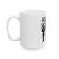 Retro Block Letter Ceramic Mug, (11oz, 15oz) - snazzymerch