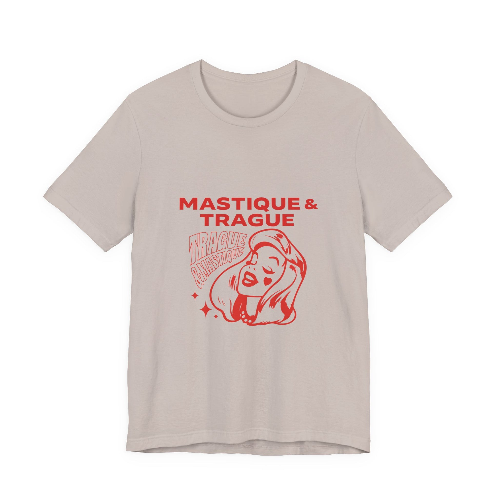 Fierce Femme in Red Unisex jersey short sleeve tee Printify