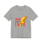 Golden Shockwave ‘75 Unisex short sleeve Tee Printify