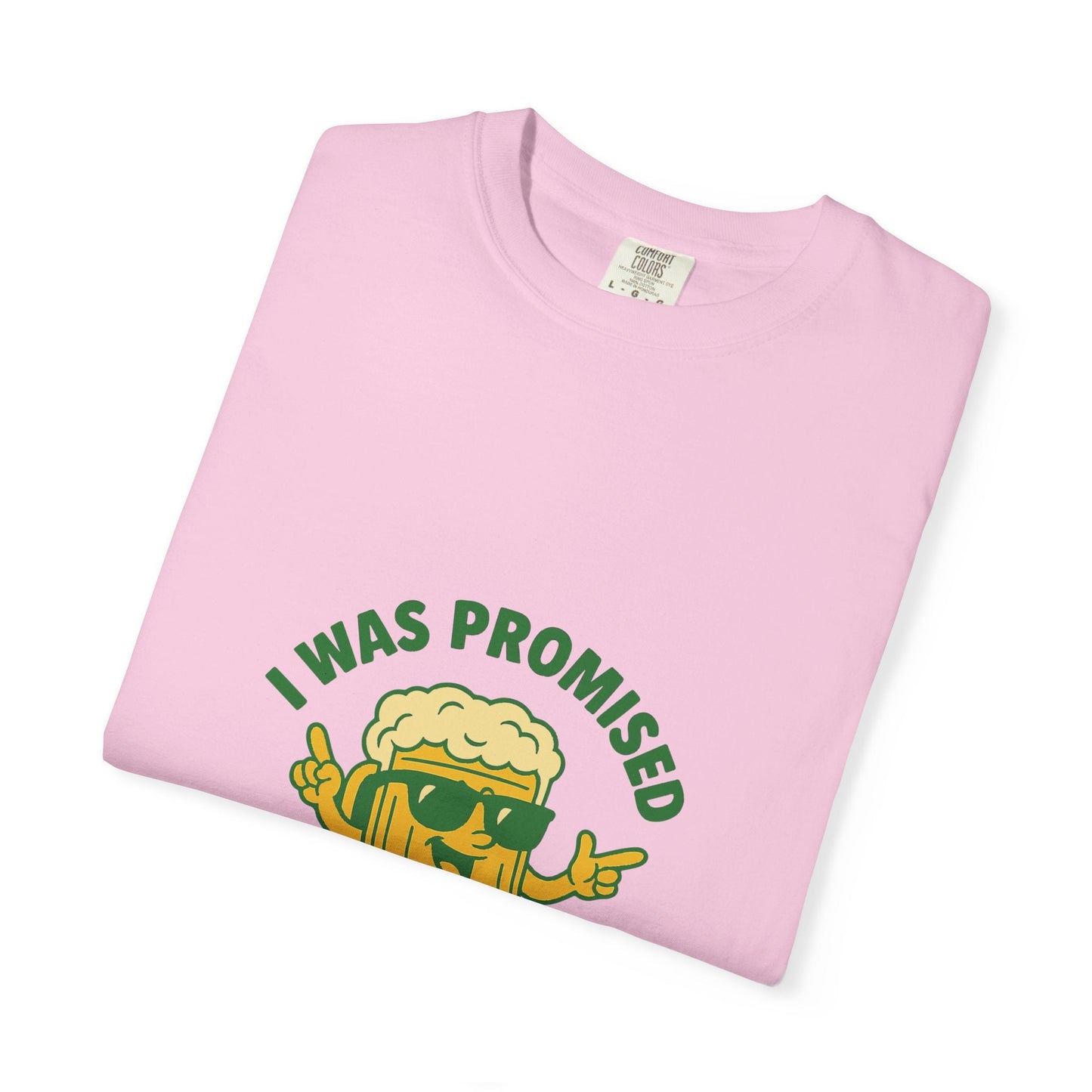 Unisex Garment-Dyed T-shirt – Snazzy Free Beer Edition Printify