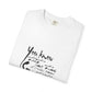 Bold Outline Logo Unisex Garment-Dyed T-shirt - snazzymerch