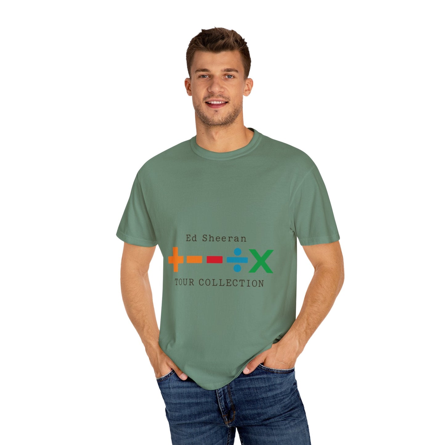 Unisex Garment-Dyed T-Shirt – Ed Sheeran Edition Printify