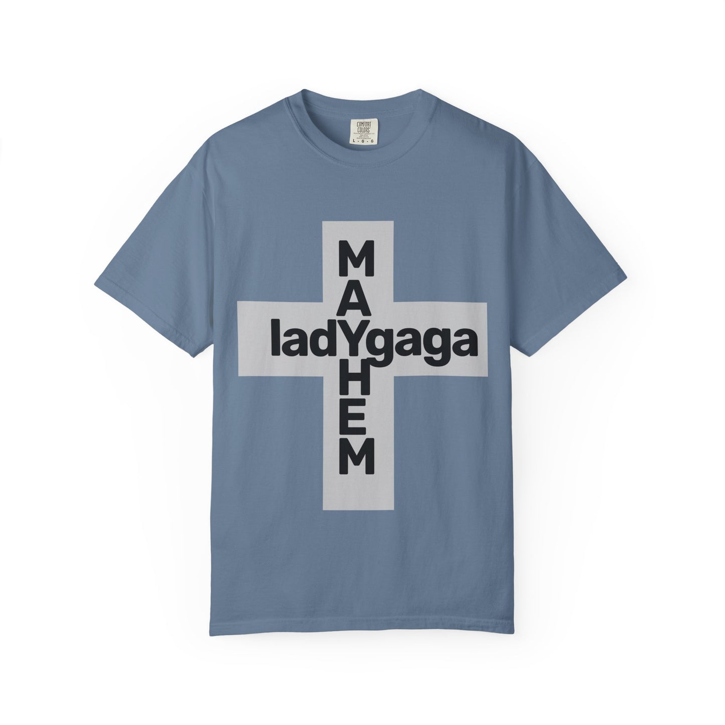 Lady Cross Mayhem-Unisex Dyed Tshirt Printify