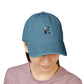 Black & White Portrait Denim Hat (Embroidery) - snazzymerch