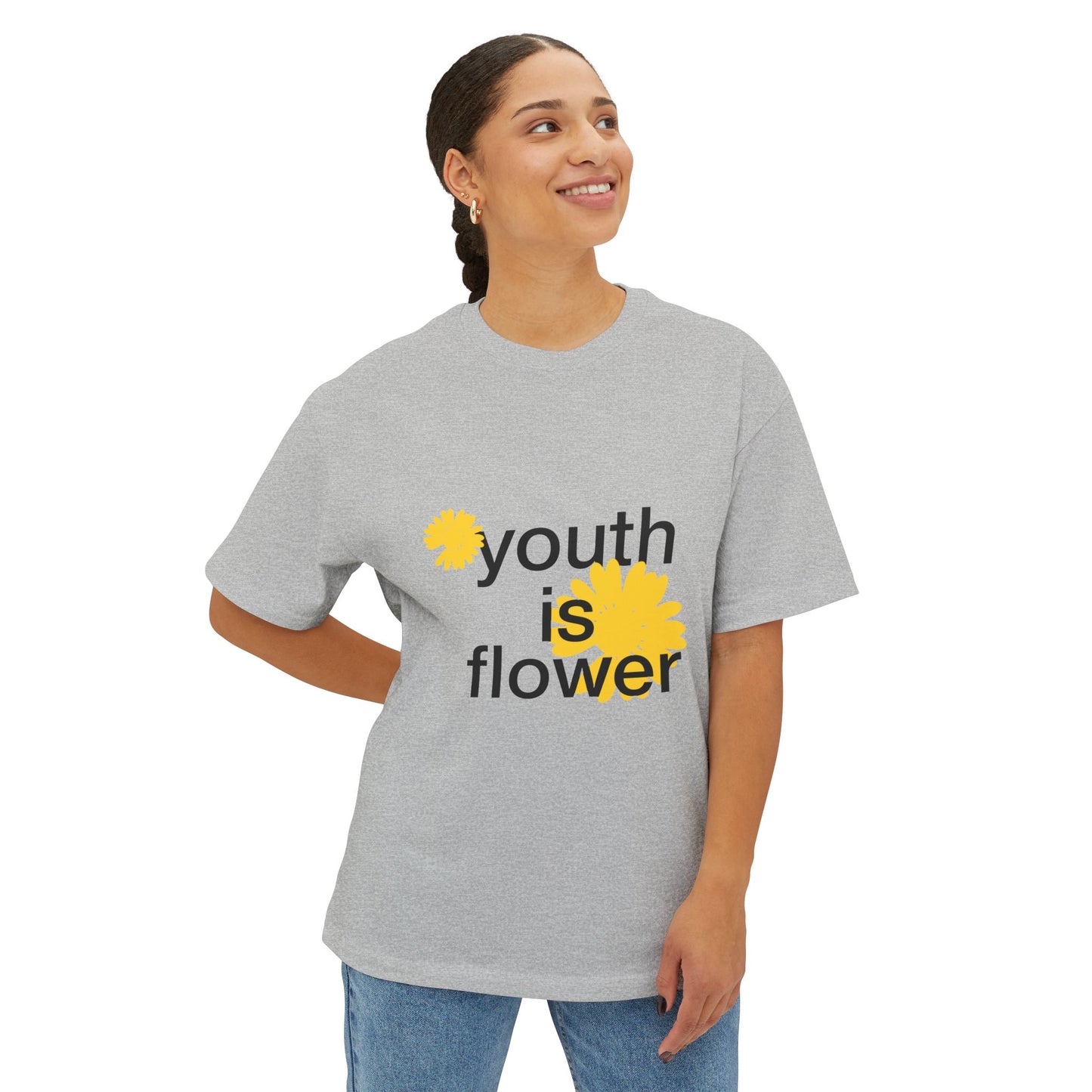 Rebel Spark Unisex Oversized Boxy Tee - snazzymerch