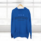 Blue Star Cluster Three-Panel Fleece Hoodie - snazzymerch