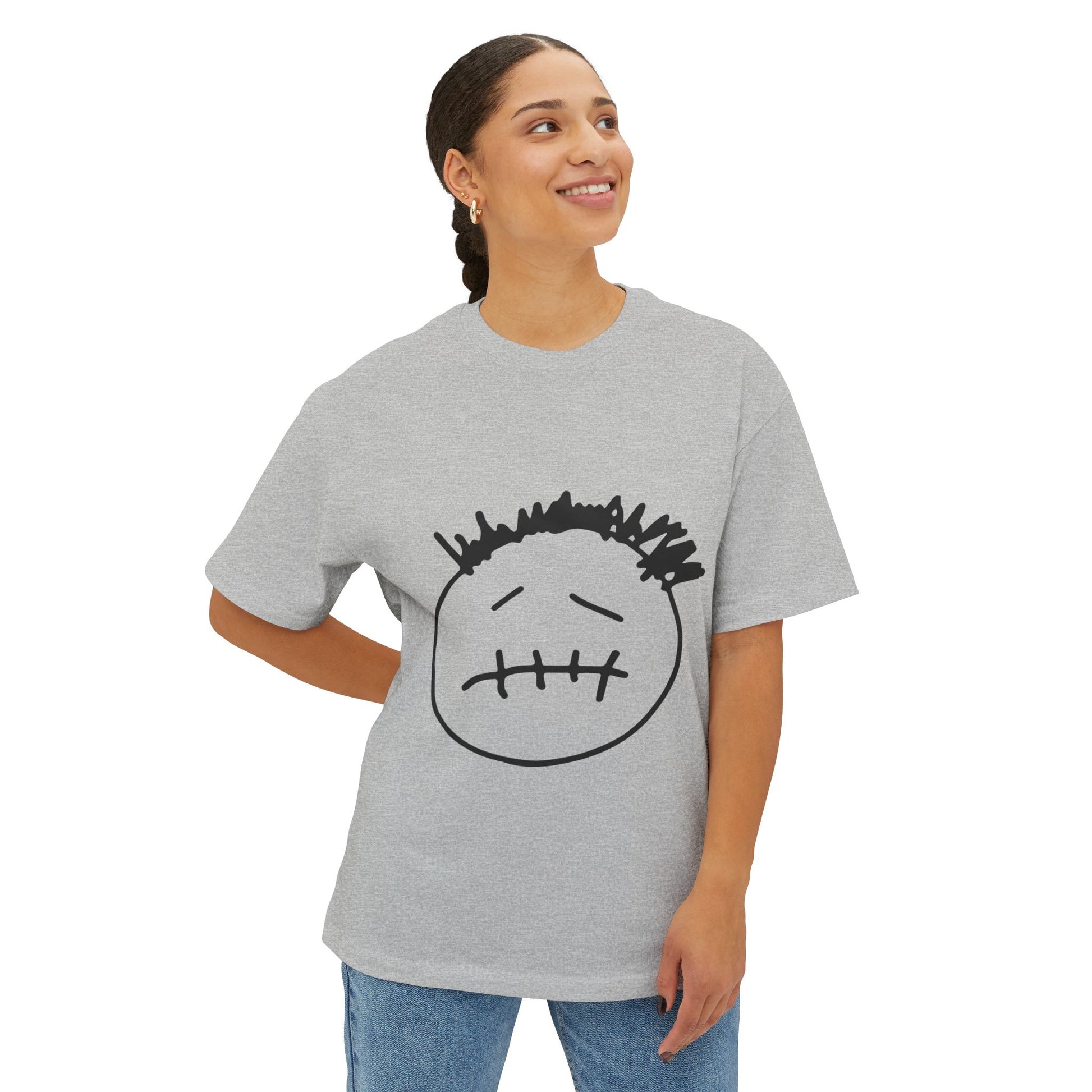Eclipse Nights Unisex Oversized Boxy Tee - snazzymerch