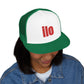 Billie Eilish Inspired Trucker Cap – Bold Red Block Edition Printify
