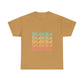 Retro Pop Lines Unisex Heavy cotton tee Printify