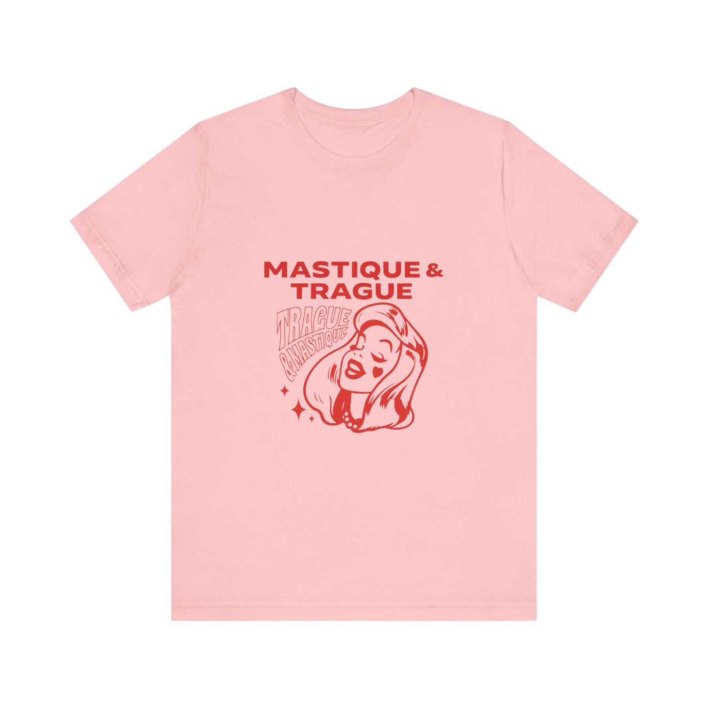 Fierce Femme in Red Unisex jersey short sleeve tee Printify