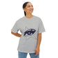 Purple Starry Eye-Oversized Tee Printify