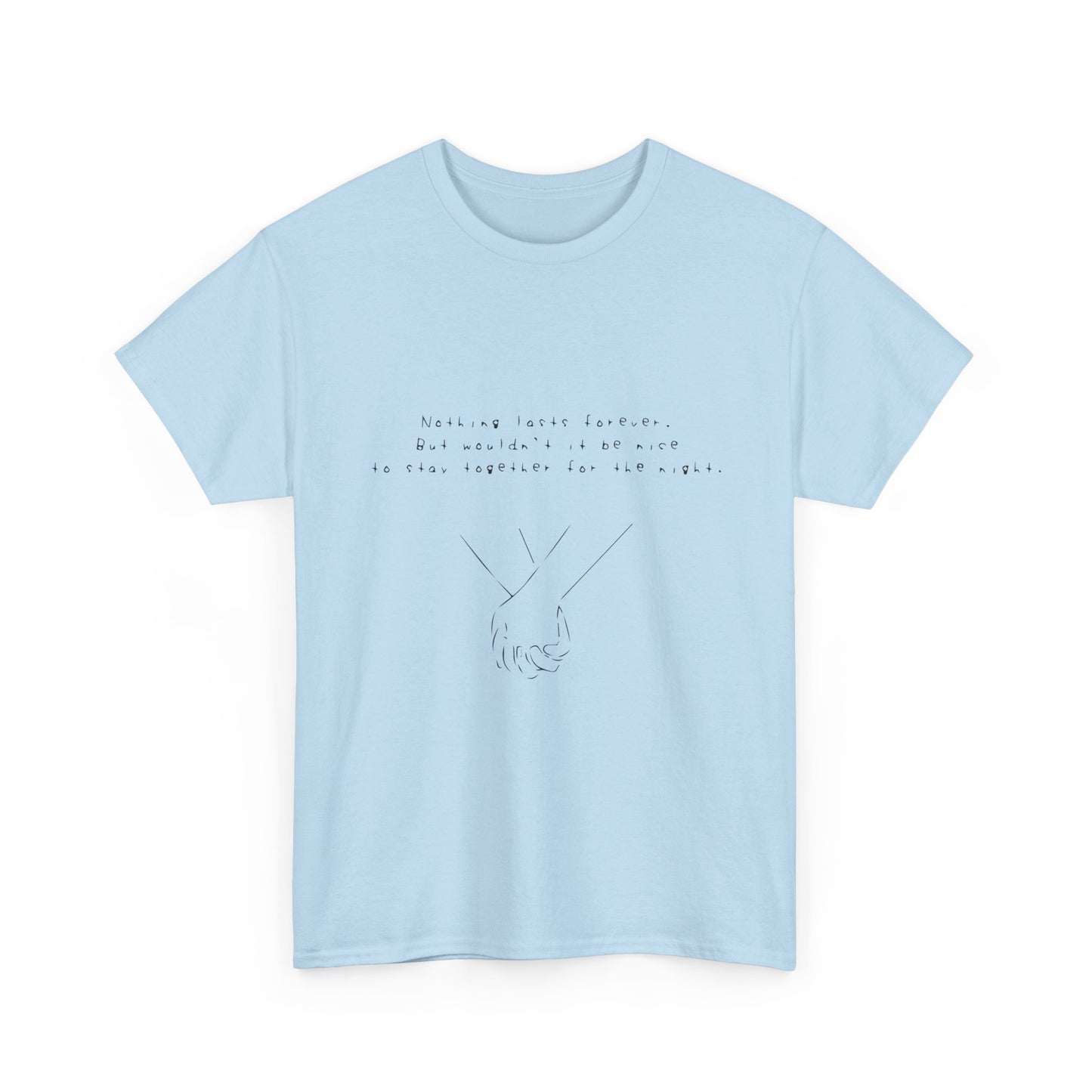 Simple Black Unisex Heavy Cotton Tee - snazzymerch
