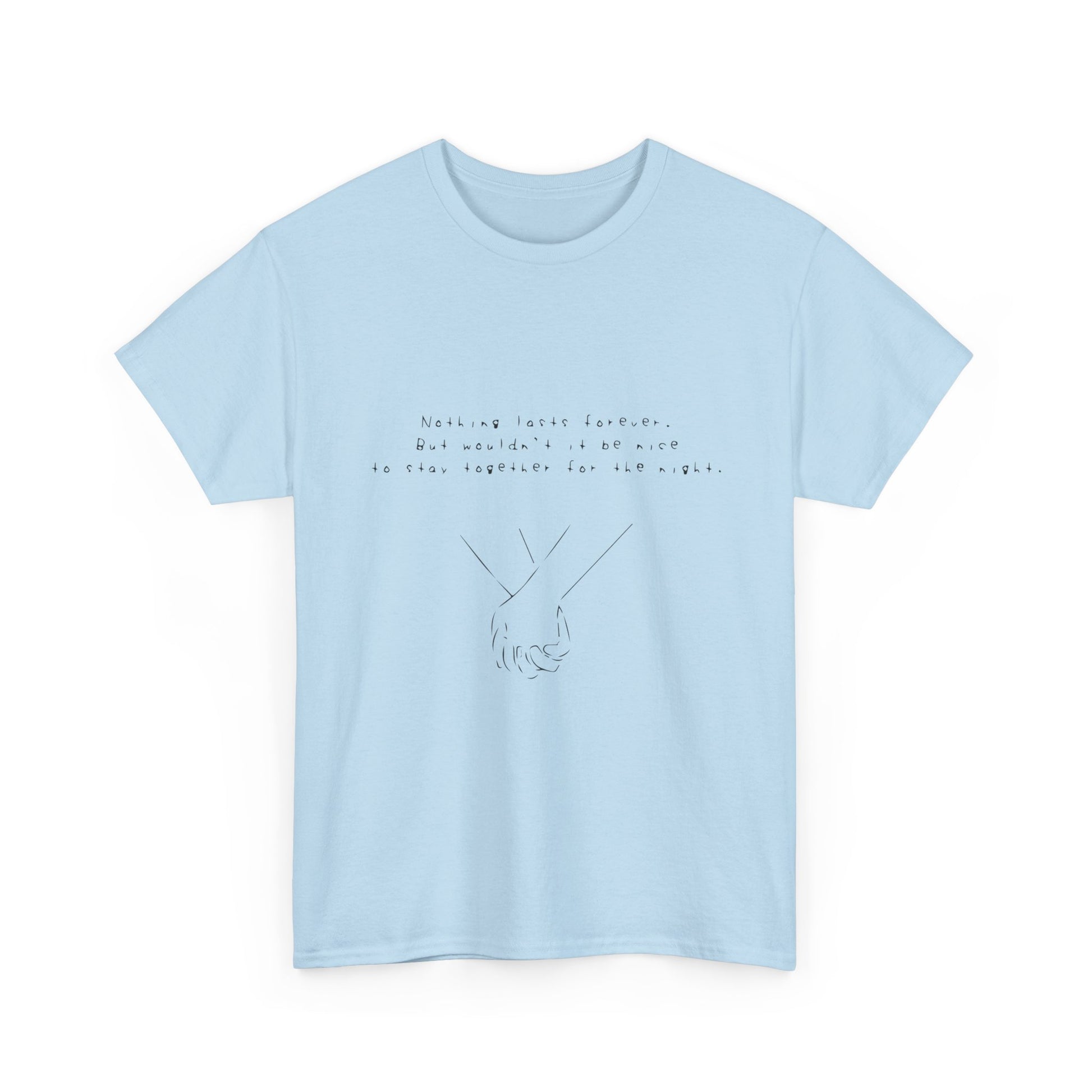 Simple Black Unisex Heavy Cotton Tee - snazzymerch