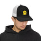 July Sun Graphic Snapback Trucker Cap (Embroidery) - snazzymerch