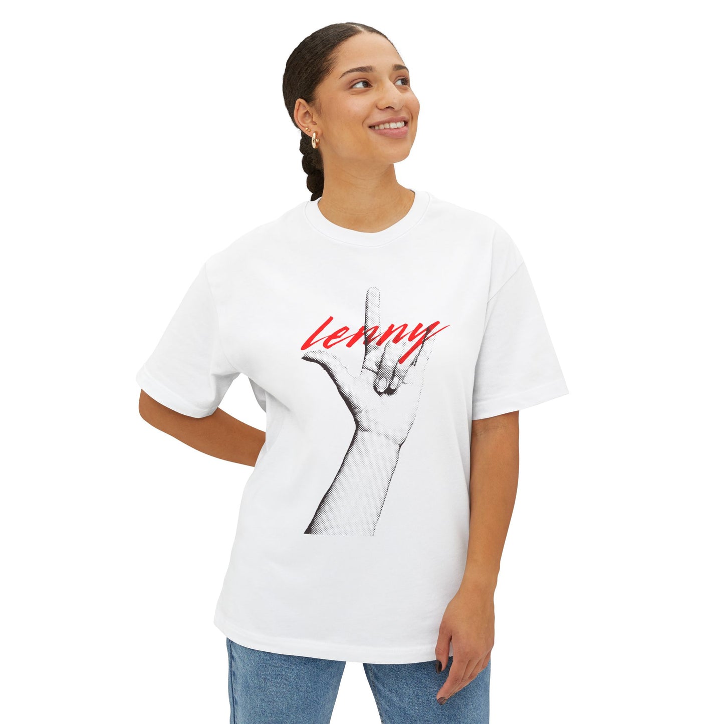 Rock Vibes Only Unisex Oversized Boxy tee Printify