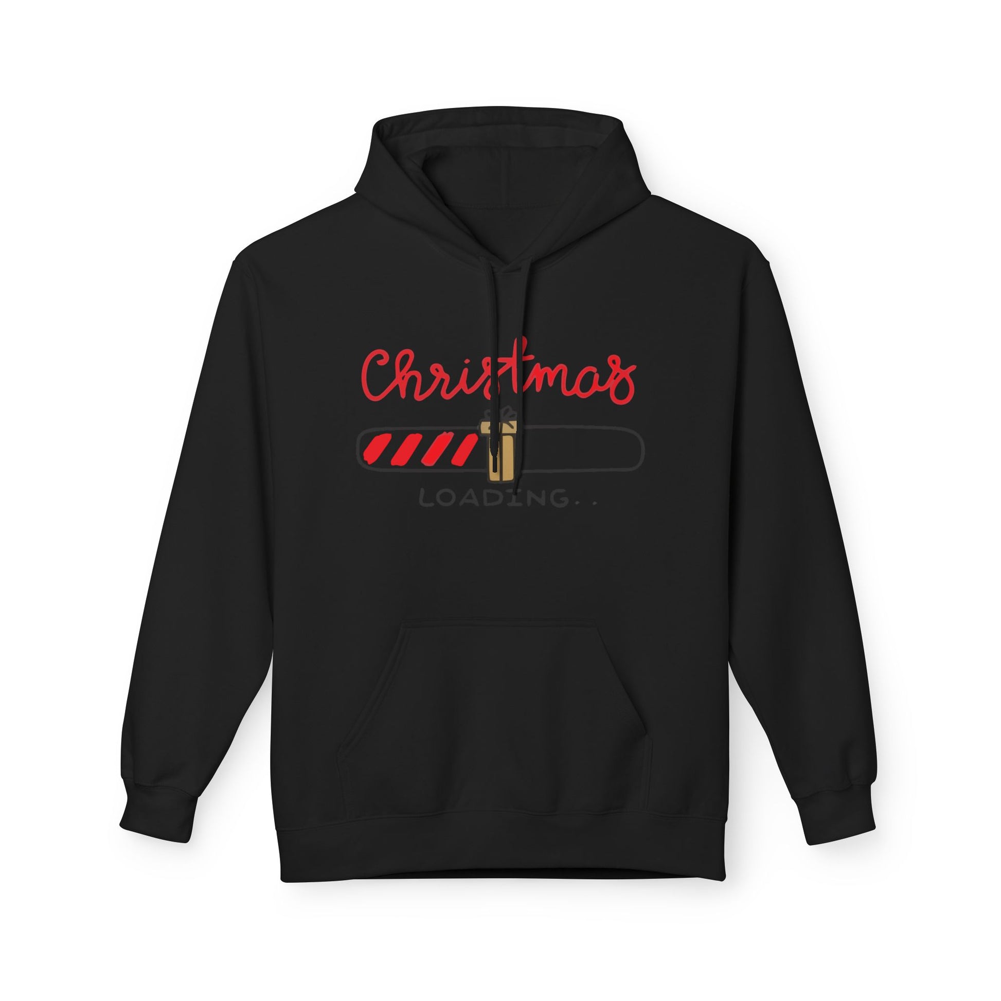 Christmas Loading Hoodie – Holiday Edition Printify