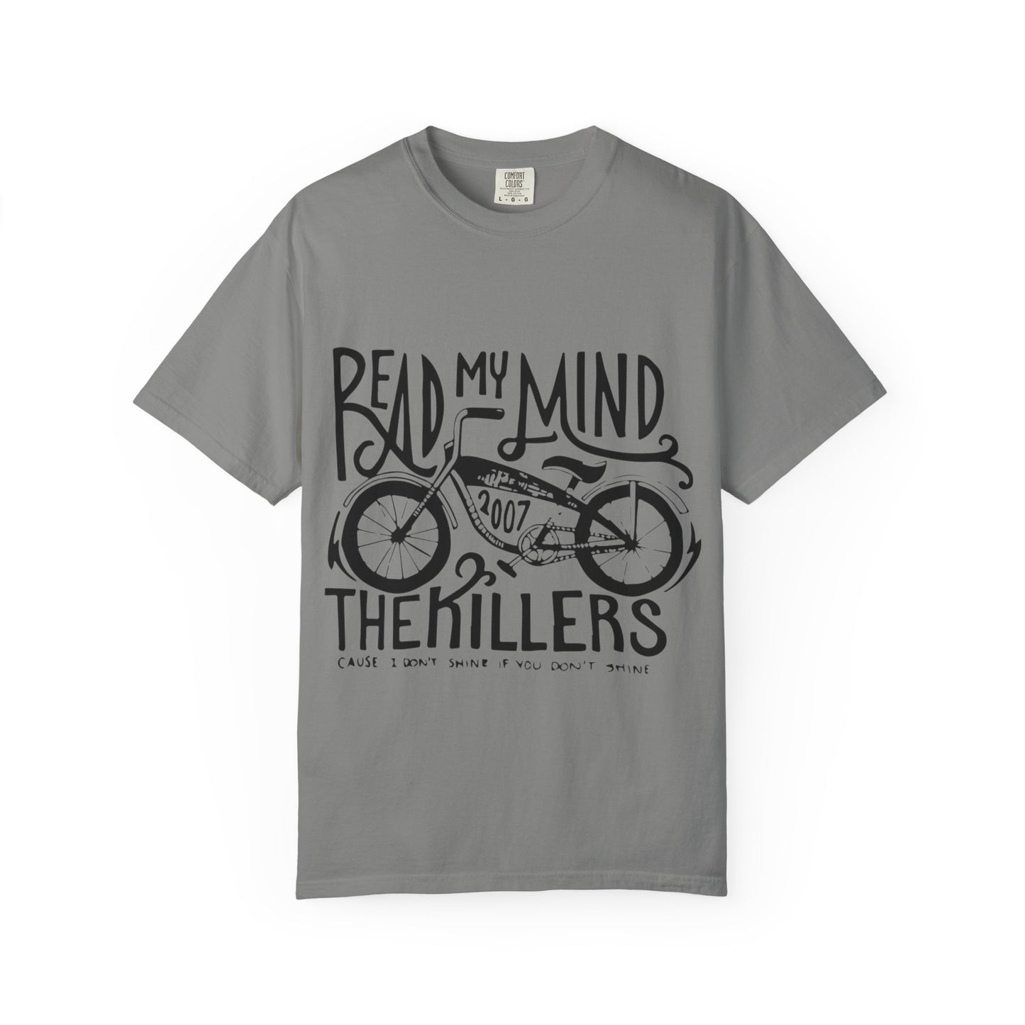 Dot Matrix-Inspired Unisex Garment-Dyed T-shirt - snazzymerch