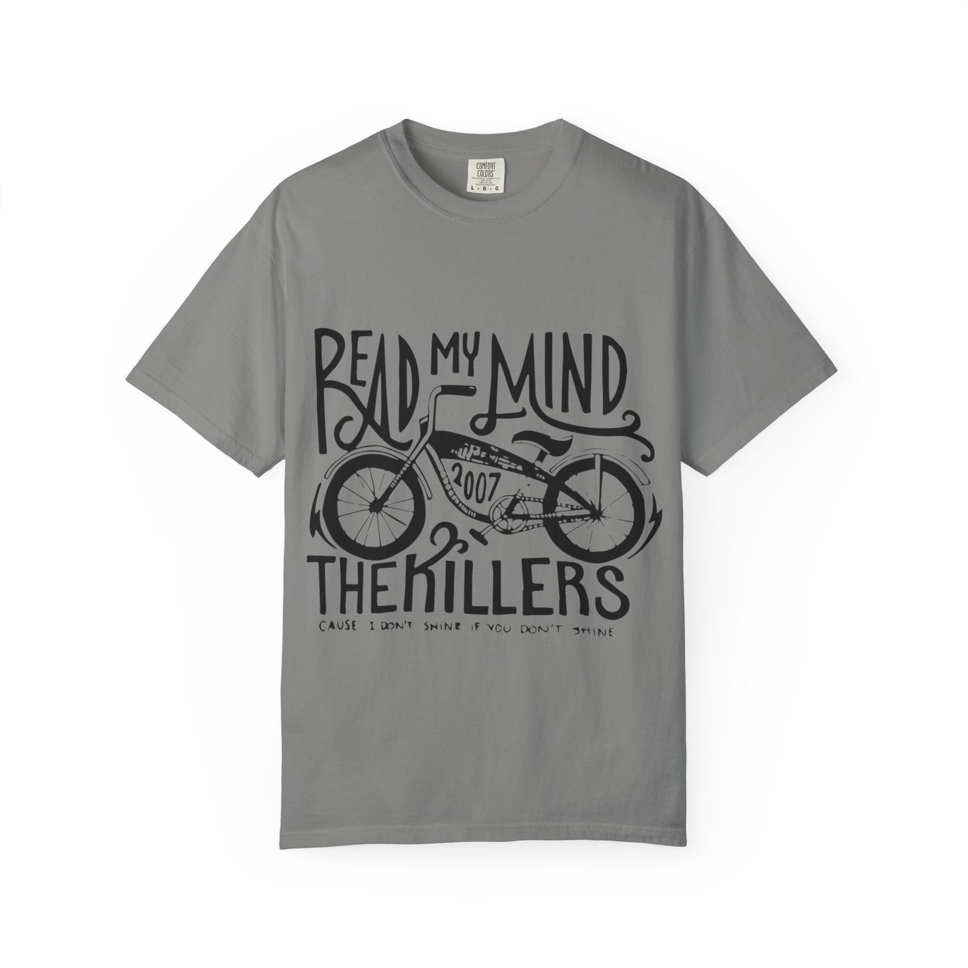 Dot Matrix-Inspired Unisex Garment-Dyed T-shirt - snazzymerch
