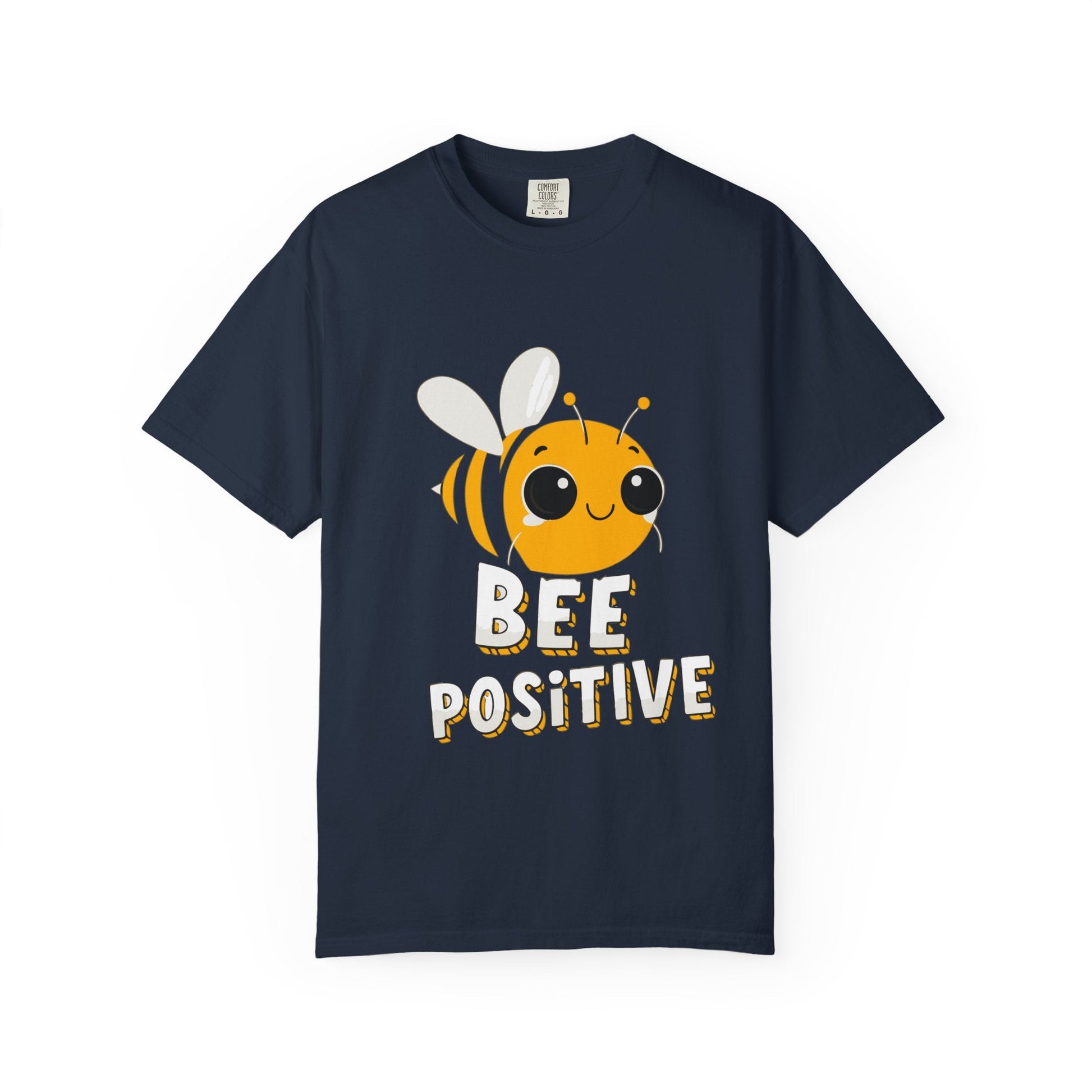 Dyed T-shirt – Snazzy Bee positive Edition Printify