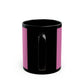 Green Text Statement Black Mug (11oz, 15oz) - snazzymerch