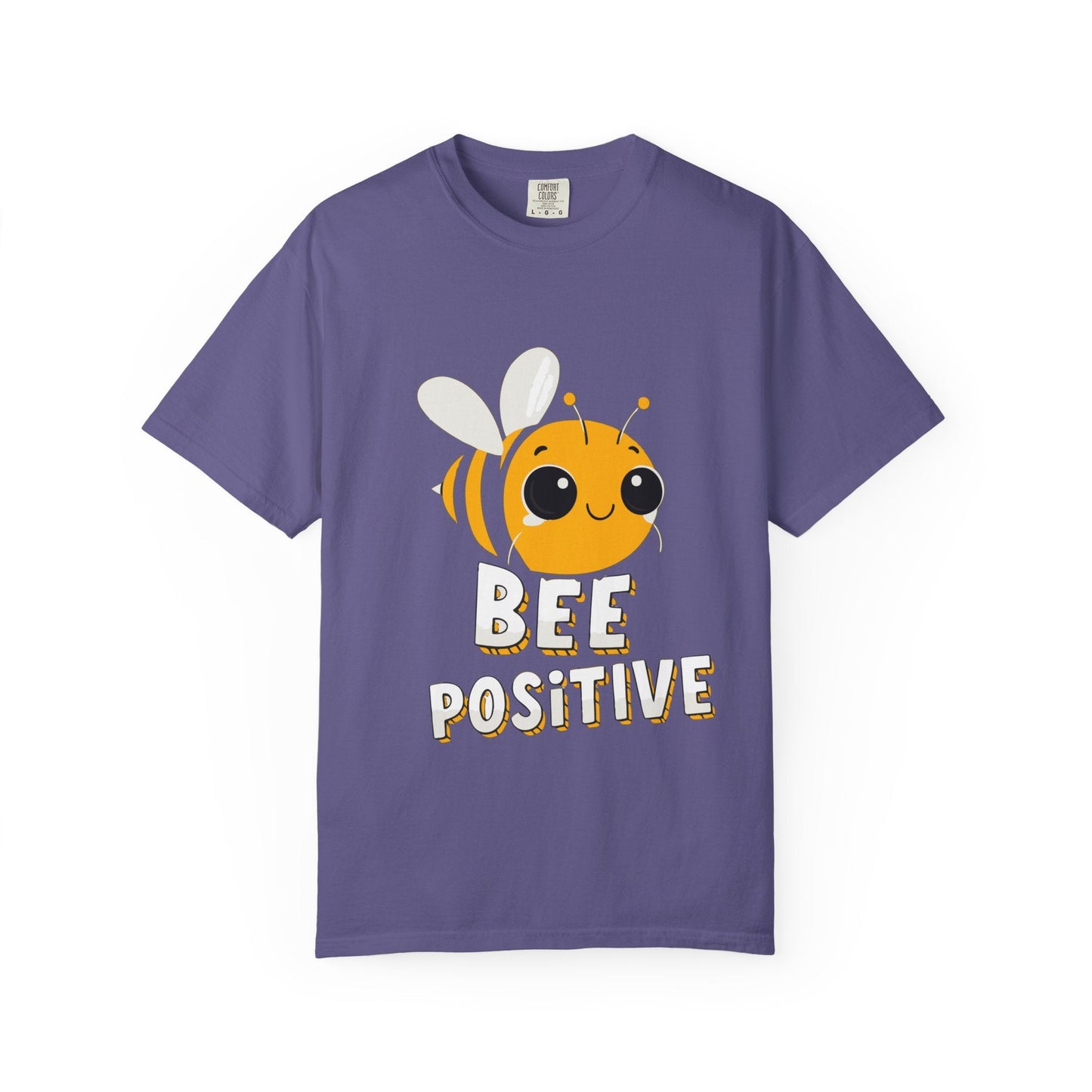 Dyed T-shirt – Snazzy Bee positive Edition Printify