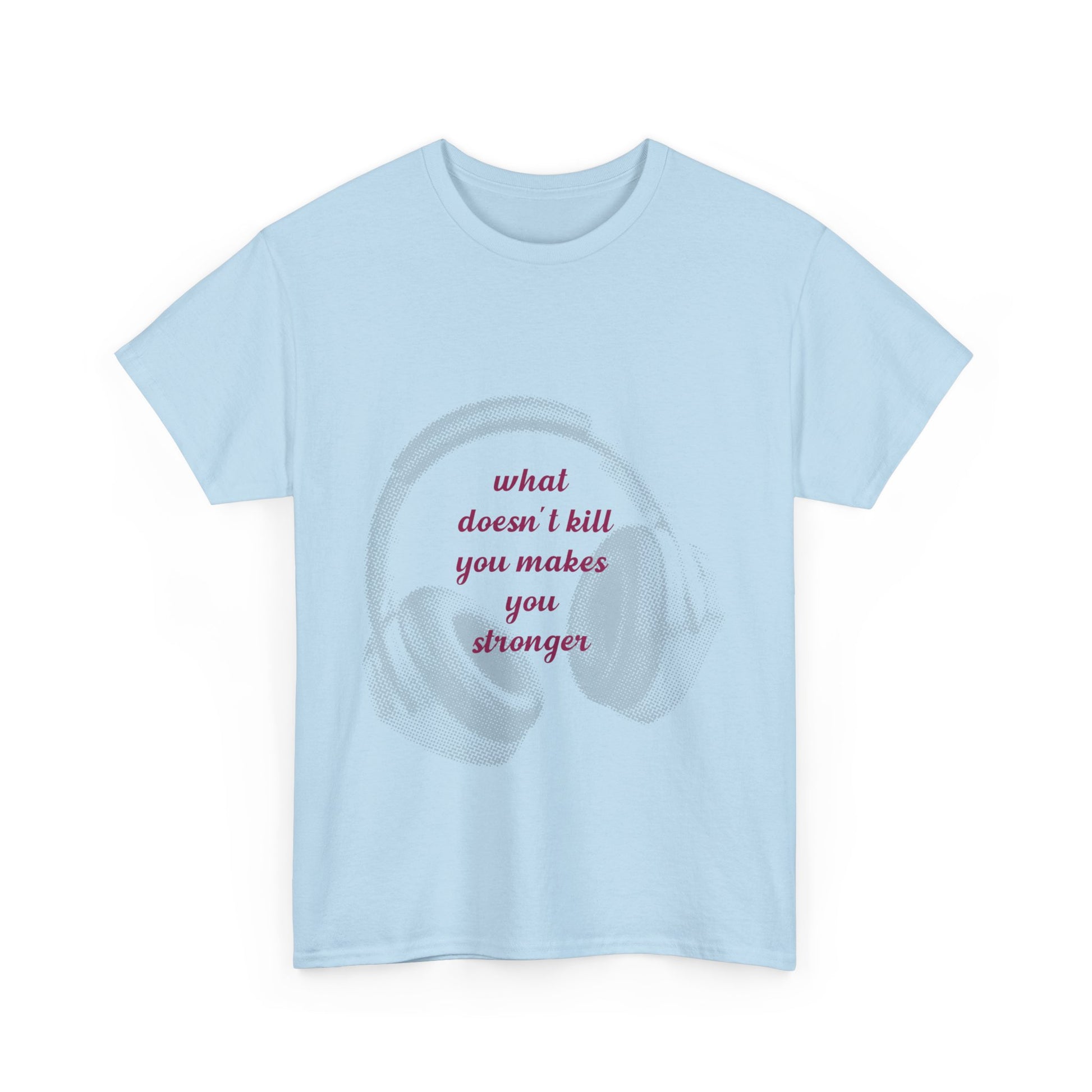 Stronger Soundwaves Unisex Heavy cotton tee Printify