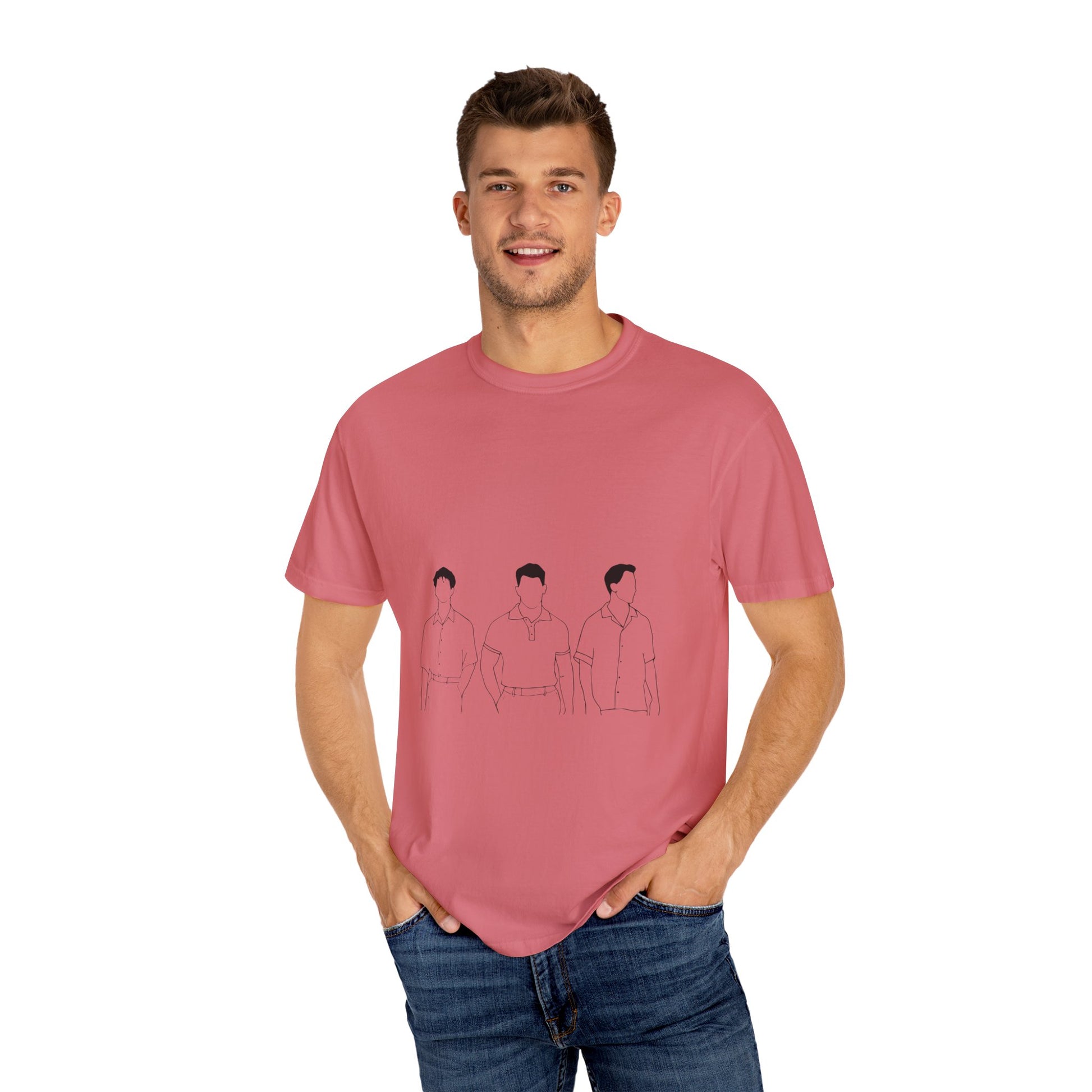 Classic White Unisex Garment-Dyed T-shirt - snazzymerch