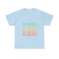 Retro Pop Lines Unisex Heavy cotton tee Printify