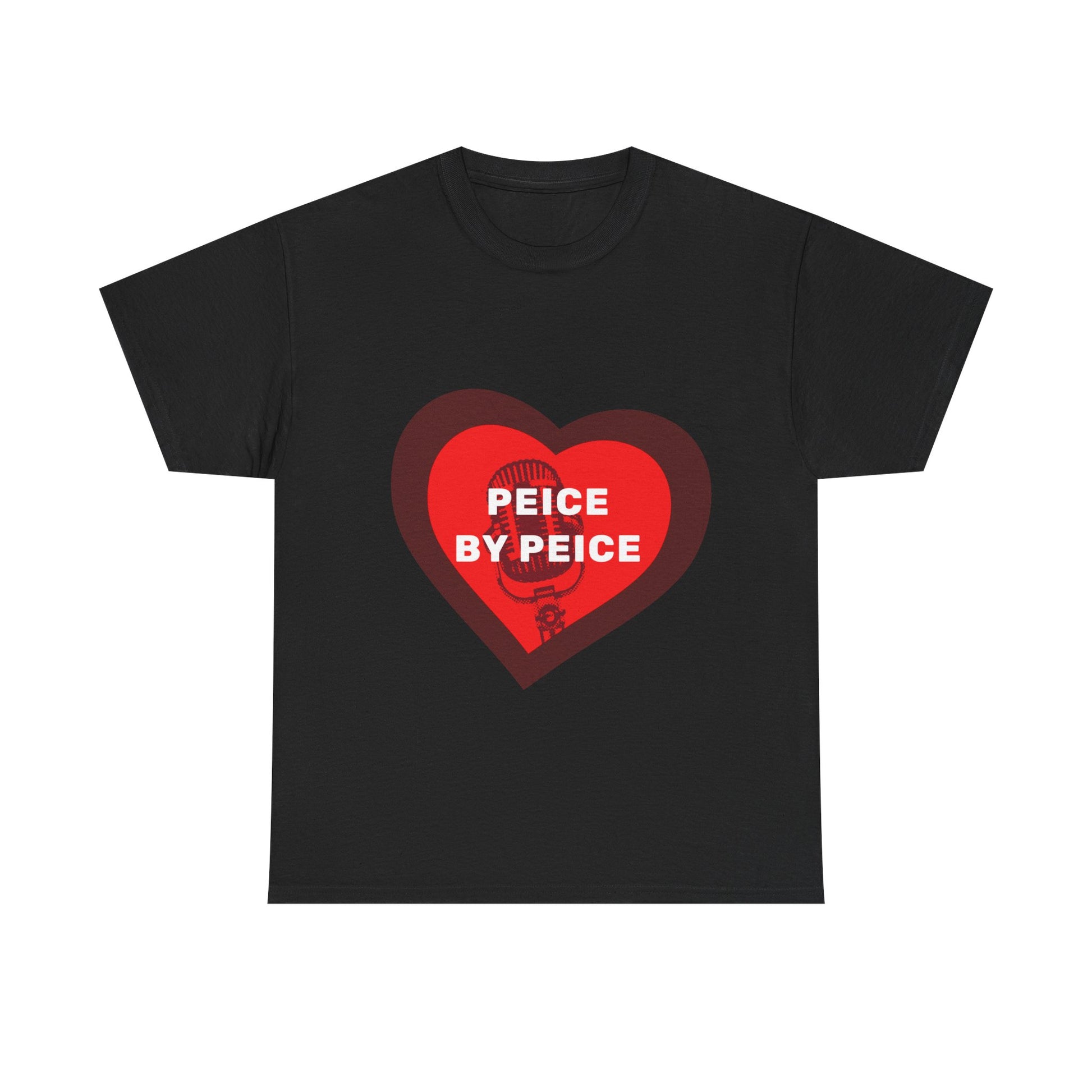 Piece by Piece Mic Drop Unisex Heavy cotton tee Printify