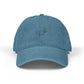 Rainbow Hat Illustration Denim Hat (Embroidery) - snazzymerch