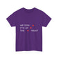 Triple Star Minimal Unisex Heavy Cotton Tee - snazzymerch